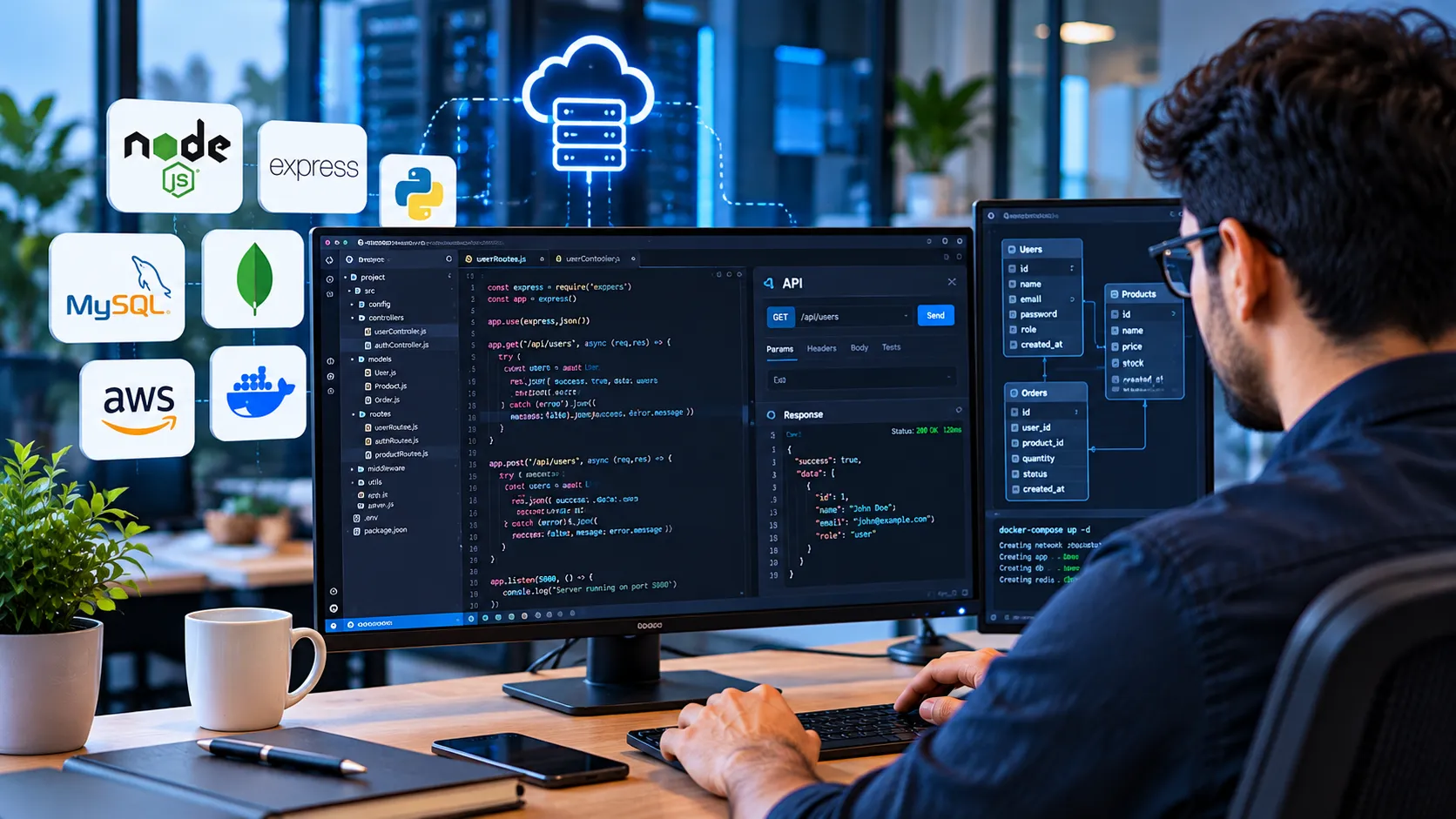Backend developer portfolio
